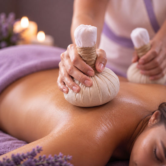 Pinda Sweda Kräuterstempelmassage